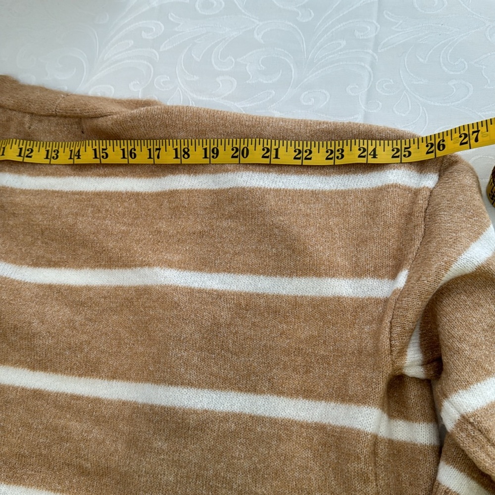 Ellen Tracy Patch Pocket Long Cardigan. Size Large - Picture 9 of 12